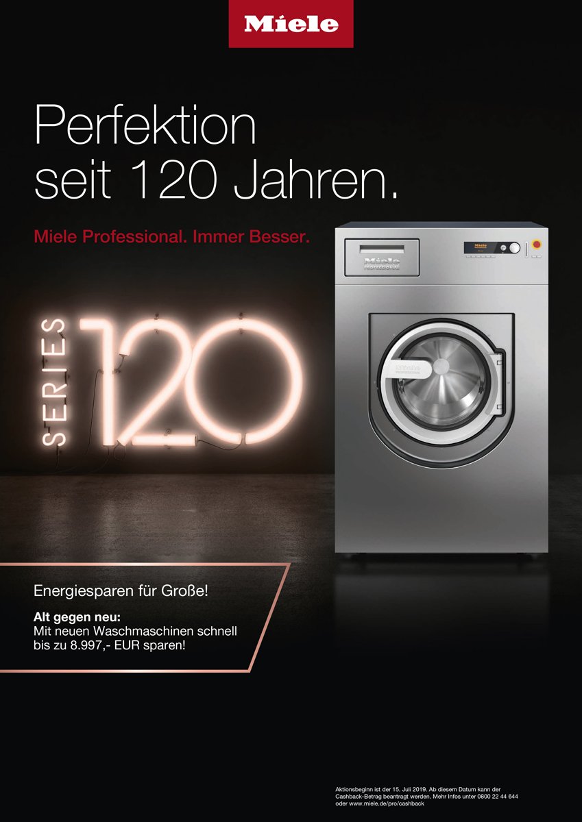 Miele Professional - Energiesparen für Große